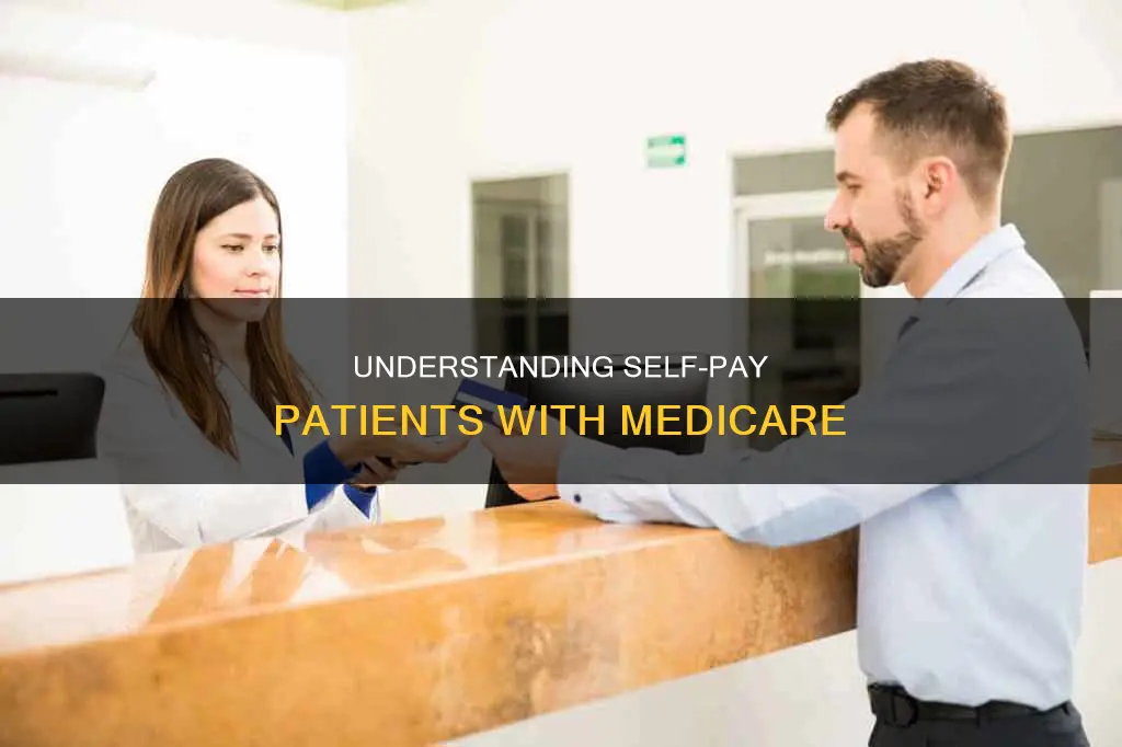 what constitutes a self-pay patient with medicare