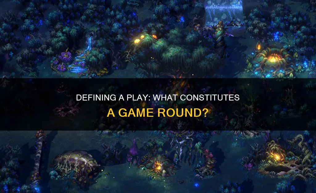 what constitutes a single play of this game