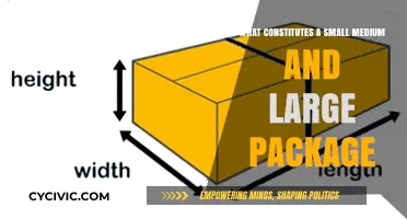 Understanding Package Sizes: Small, Medium, Large