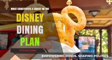 Disney Dining Plan: Snack Options and Choices