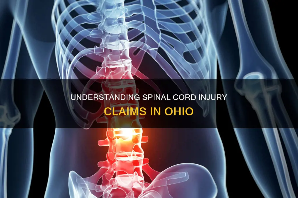 what constitutes a spinal cord injury in ohio