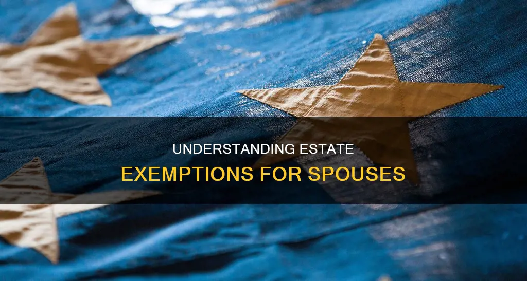 what constitutes a spouses exempt property in an estate