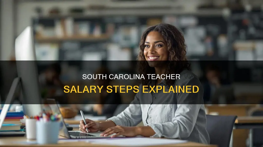 what constitutes a step in sc teacher salary