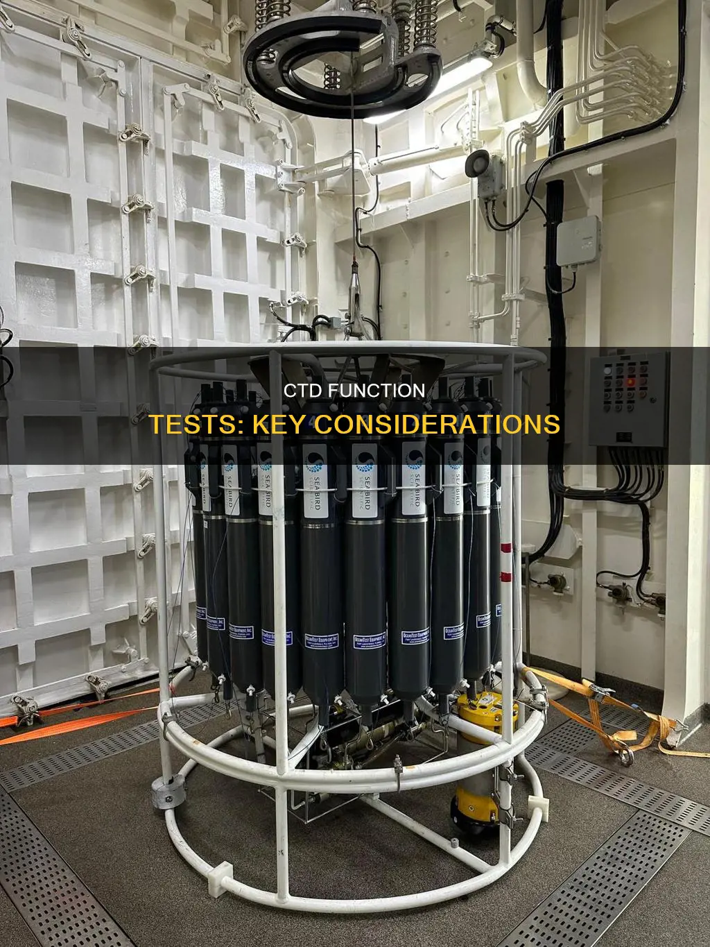 what constitutes a test to the ctd function