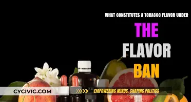Flavor Ban: What Counts as Tobacco Flavor?