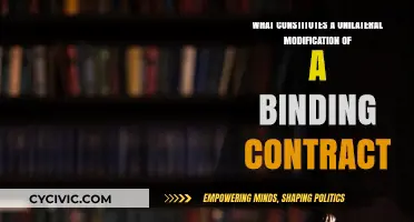 Unilateral Contract Modifications: Understanding Your Rights and Options