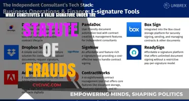 Signatures and Statute of Frauds: What Counts as Valid?