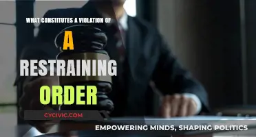 Restraining Order Violations: Understanding the Boundaries