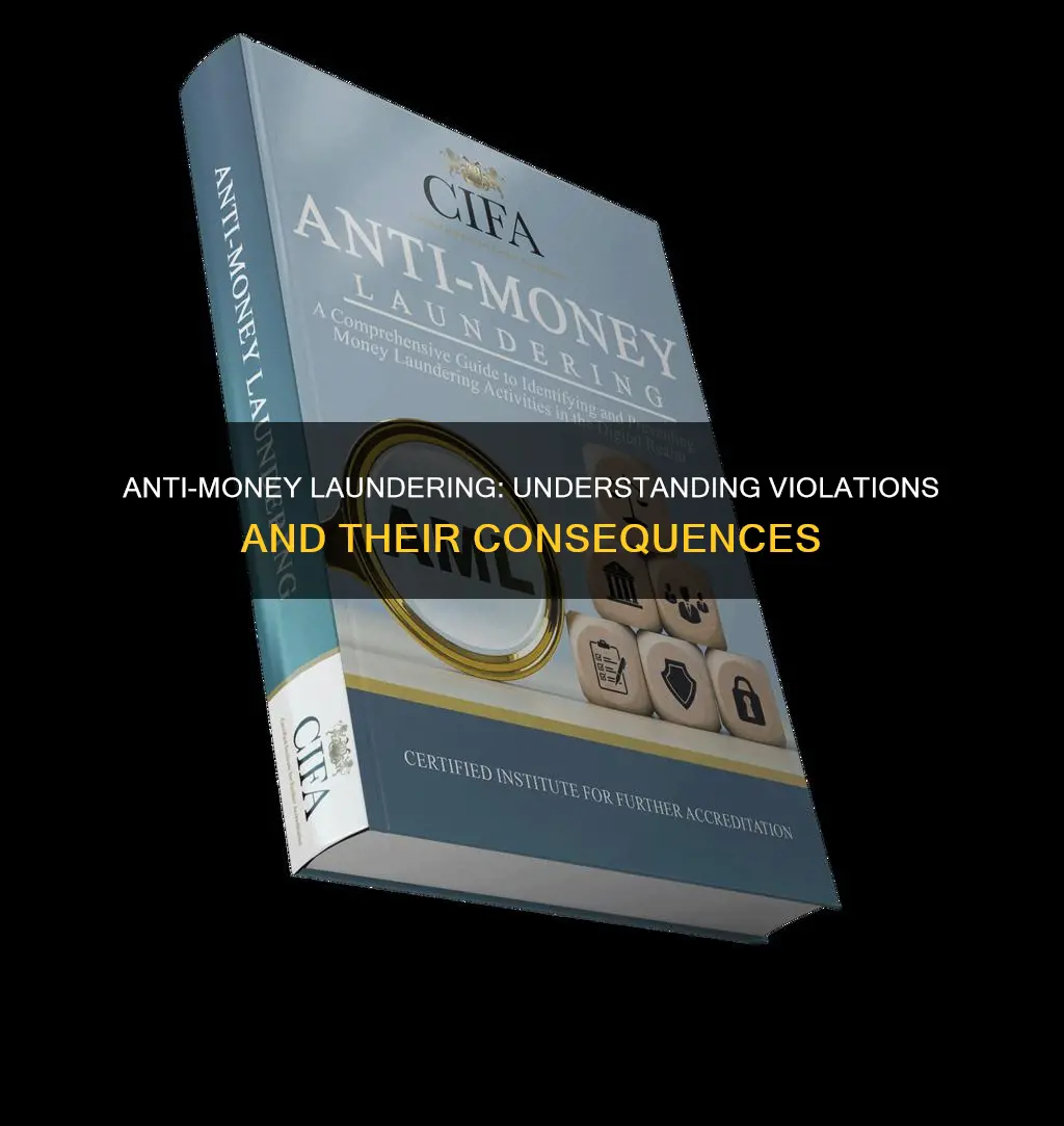 what constitutes a violation of anti money laundering
