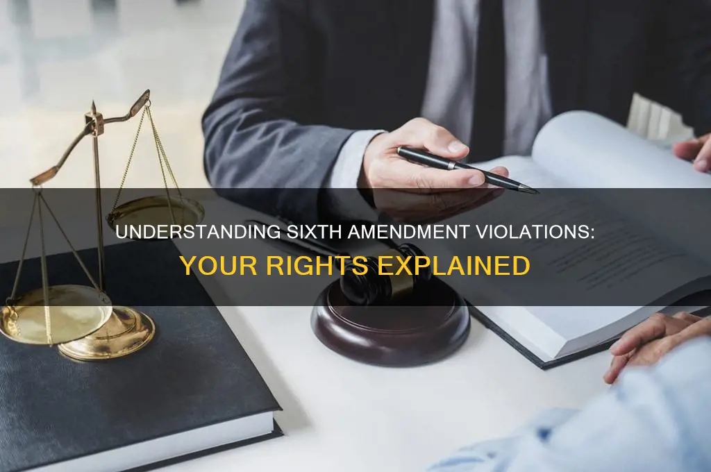 what constitutes a violation of the 6th amendment