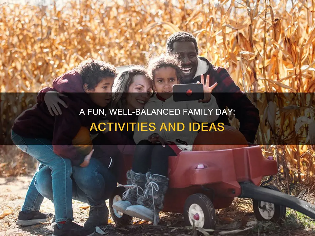 what constitutes a well balanced activity for a family day