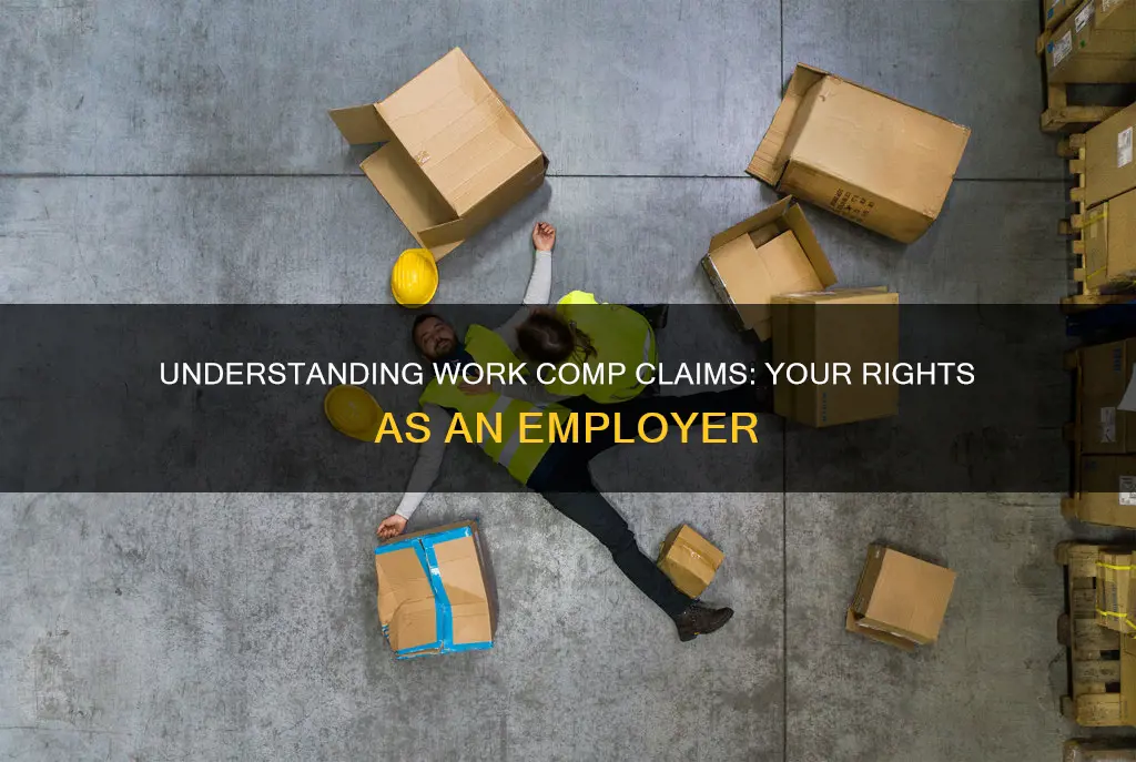 what constitutes a work comp claim for the company