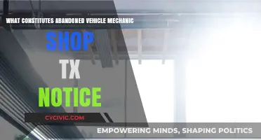 Understanding Texas' Abandoned Vehicle Mechanics and Notices