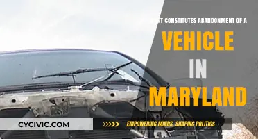 Maryland Vehicle Abandonment: What Constitutes It?