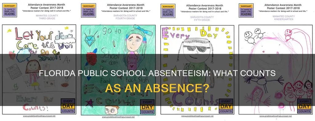 what constitutes an absence in florida public schools