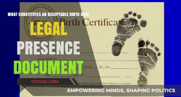 Vital Documents: Proving Your Date of Birth Legally