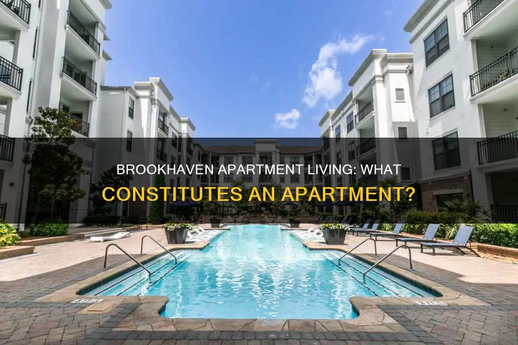 what constitutes an apartment in town of brookhaven