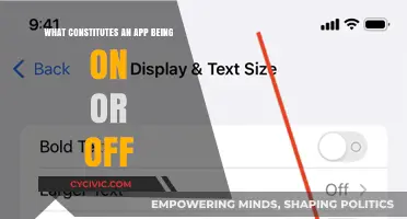 Apps: On/Off States Explained