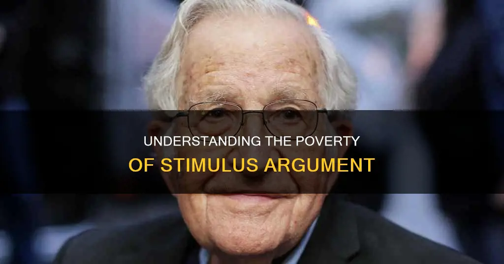 what constitutes an argument from the poverty of the stimulus
