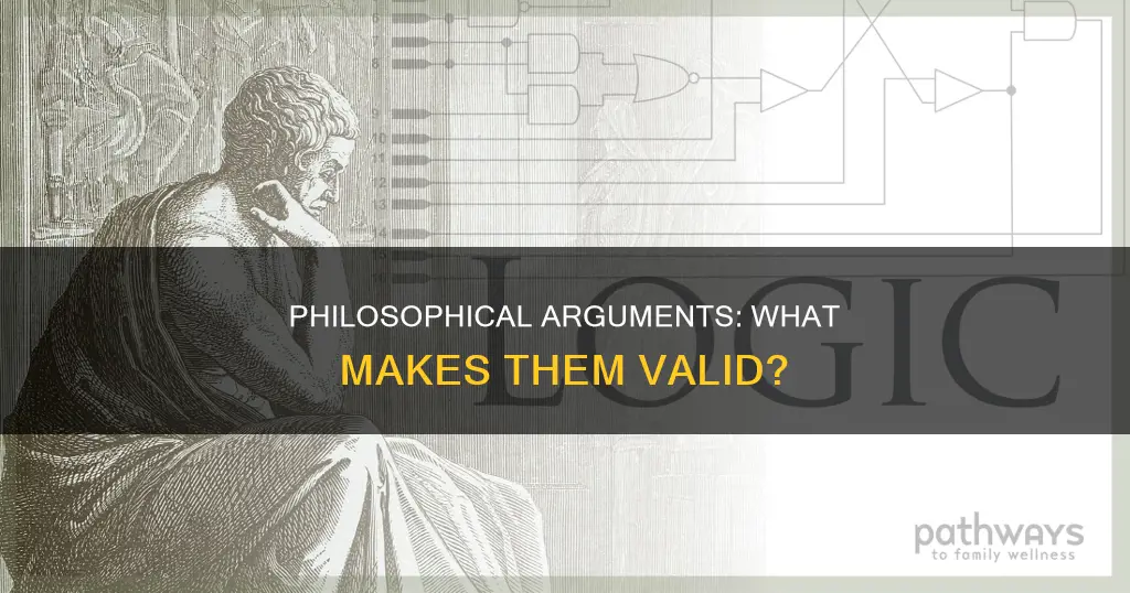 what constitutes an argument in the context of philosophy