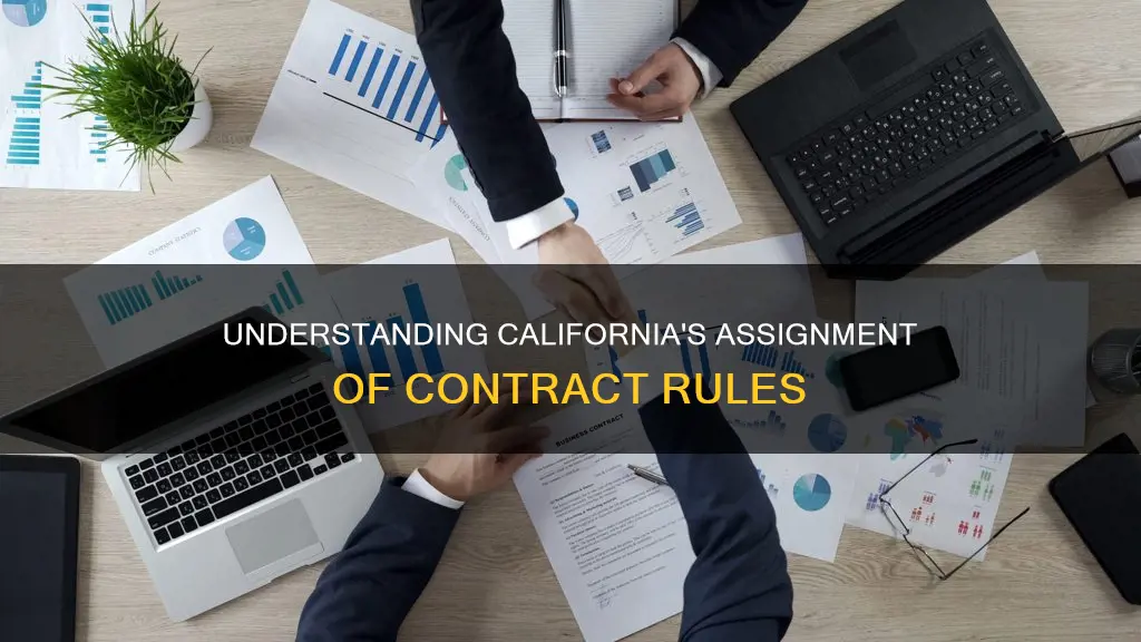 what constitutes an assignment of contract in california