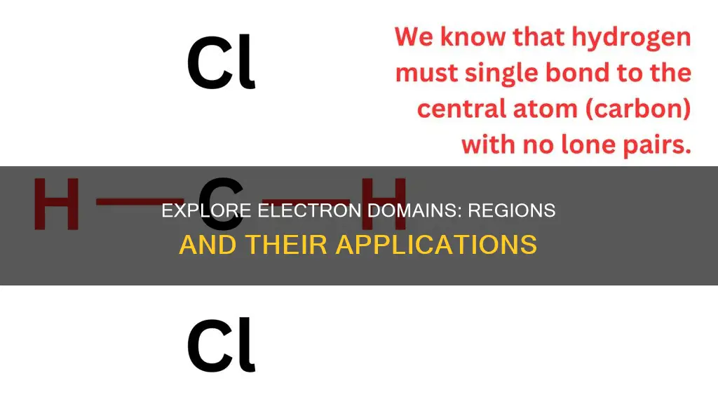 what constitutes an electron domain please select all that apply