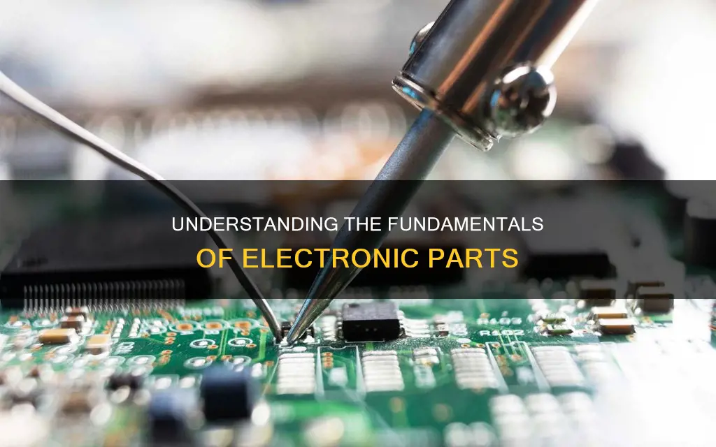 what constitutes an electronic part