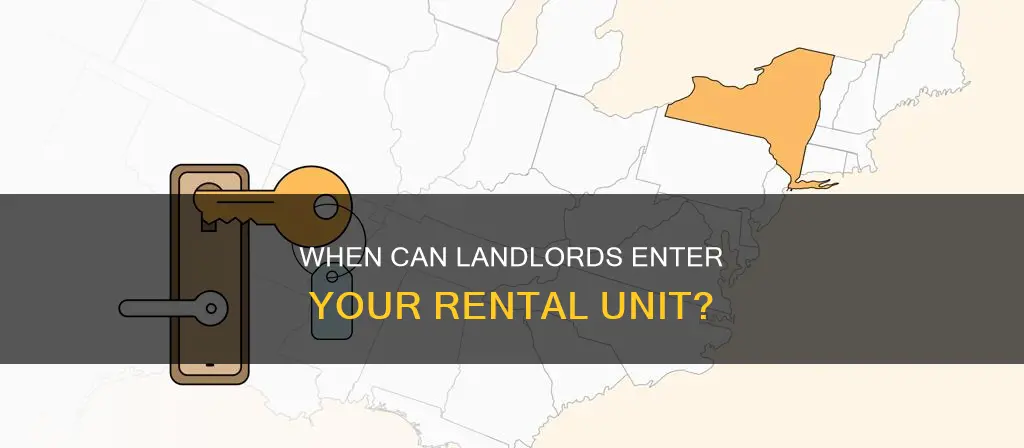 what constitutes an emergency for a landlord to enter