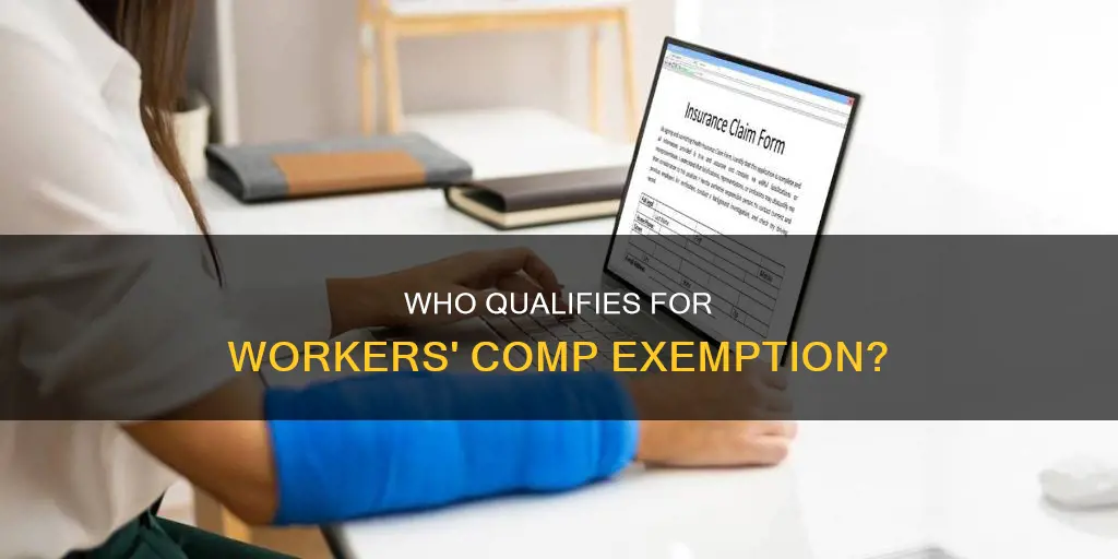 what constitutes an employee for workers comp exemptionn