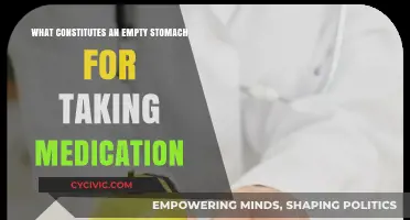 Empty Stomach Medication: What's the Criteria?