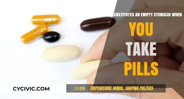 Empty Stomach: How Long Before Taking Pills?