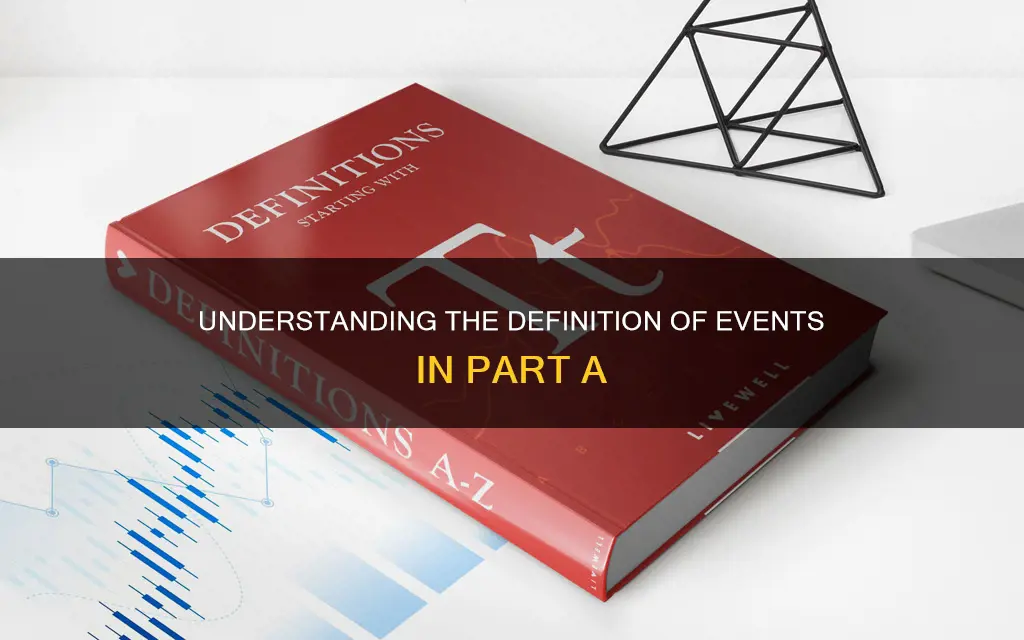 what constitutes an event under part a
