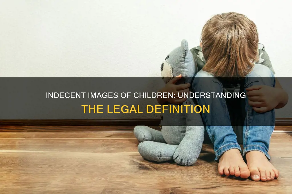 what constitutes an indecent image of a child