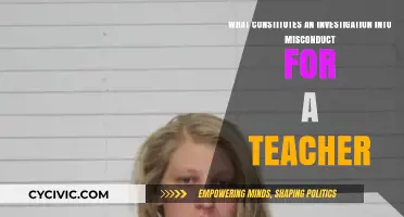 Uncovering Teacher Misconduct: What Constitutes an Investigation?