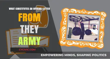 Official Army Letters: What You Need to Know