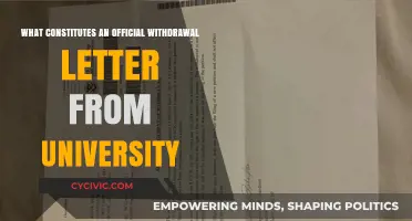 Writing a University Withdrawal Letter: What You Need to Know