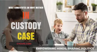 Unfit Motherhood: Custody Battle Factors