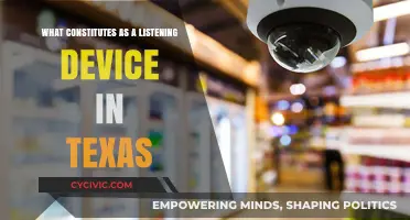 Texas Law: What Counts as a Listening Device?