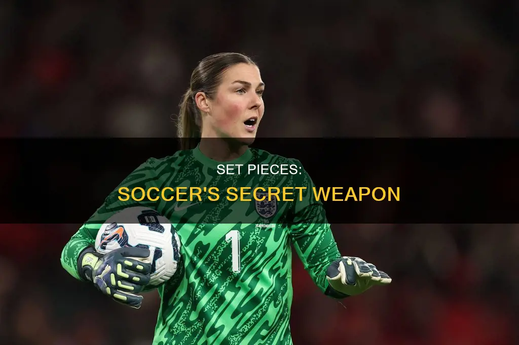 what constitutes as a set piece in soccer