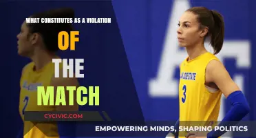 Violations and Misconduct: Defining Match Infringements