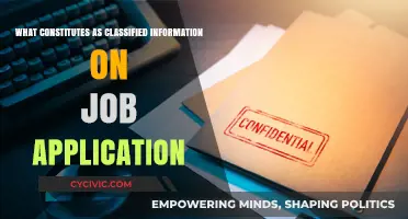 Job Applications: Protecting Classified Information