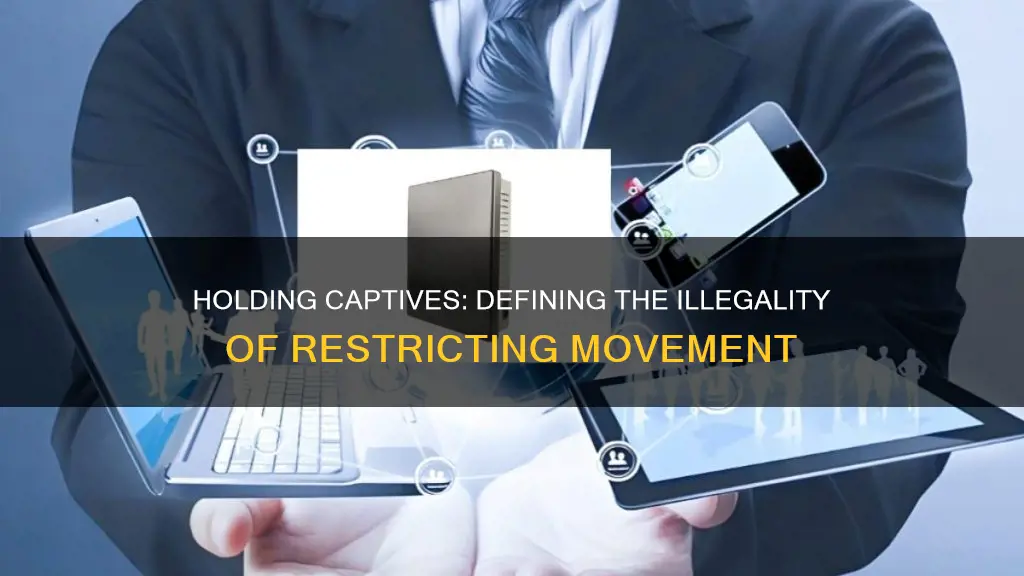 what constitutes as holding a person captive against their will