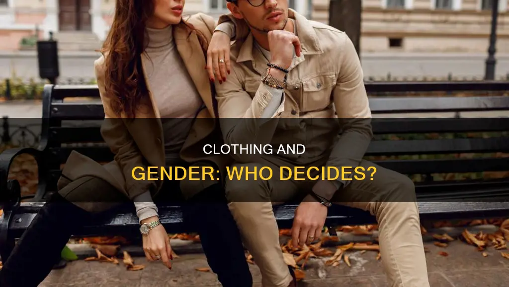 what constitutes as mans clothing and womens clothing