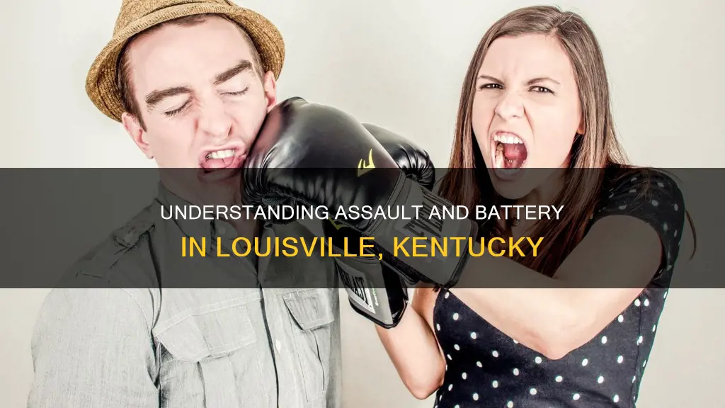 what constitutes assault and battery in louisville ky