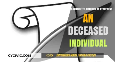 Who Can Represent the Deceased?