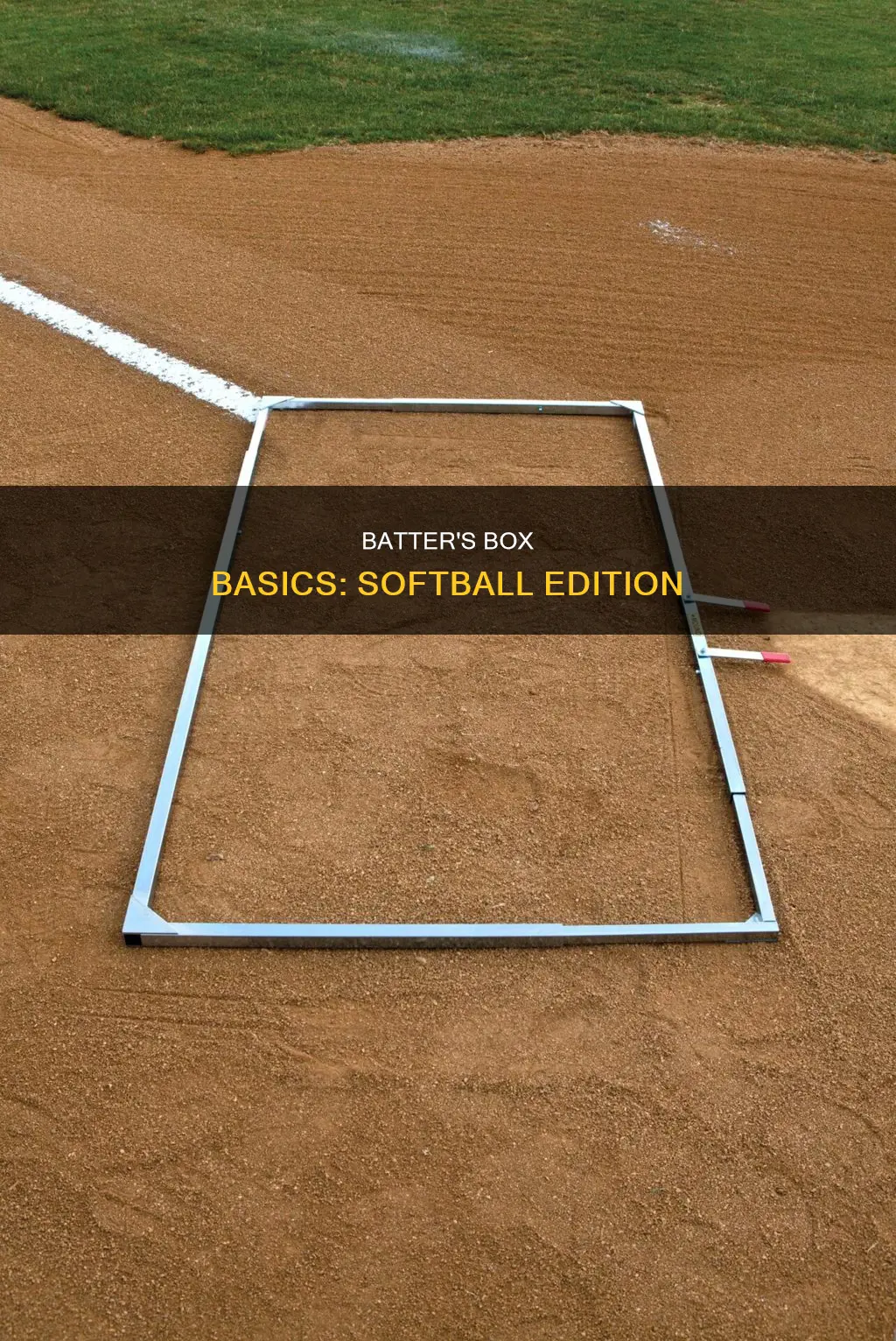 what constitutes batter out of box in softball