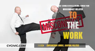 Misconduct at Work: When Can You Be Fired?
