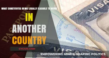 Working Abroad: Understanding Legal Eligibility Requirements