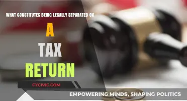 Legally Separated Tax Filing: What's the Criteria?