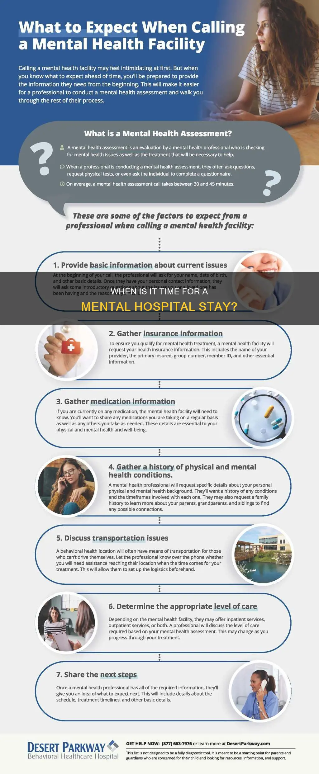 what constitutes being put in a mental hospital like